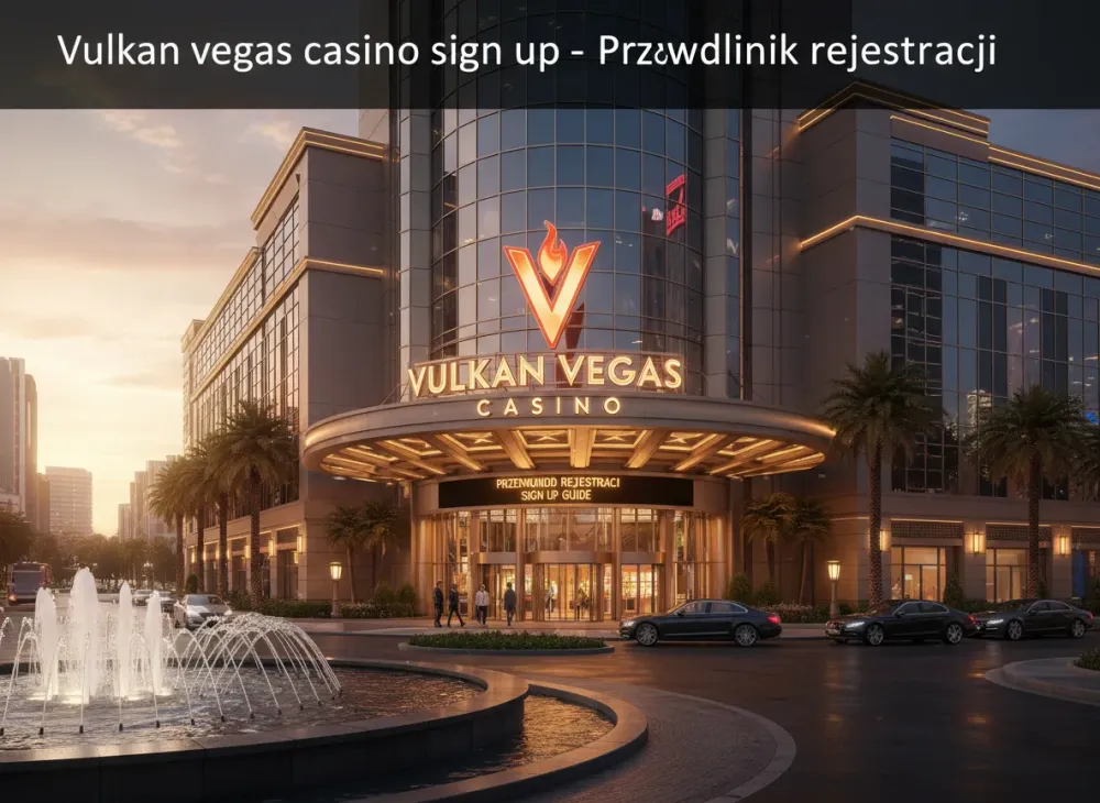 Vulkan vegas casino sign up - Przewodnik rejestracji